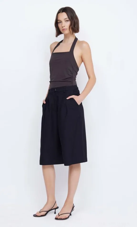 Sleeveless Shop Bec Bridge Blanche Halter Top Espresso
