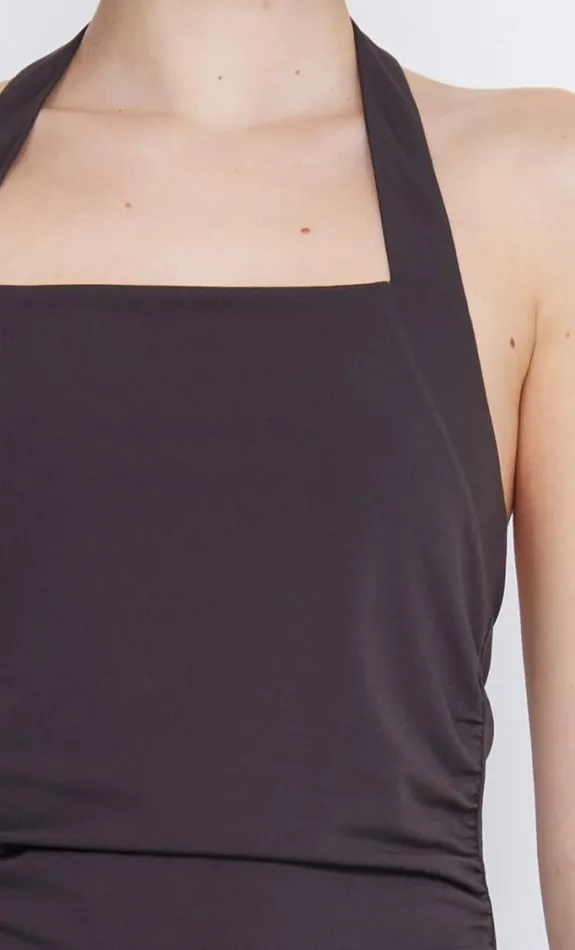 Sleeveless Shop Bec Bridge Blanche Halter Top Espresso