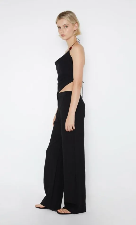Sleeveless Shop Bec Bridge Desiree Halter Top Black