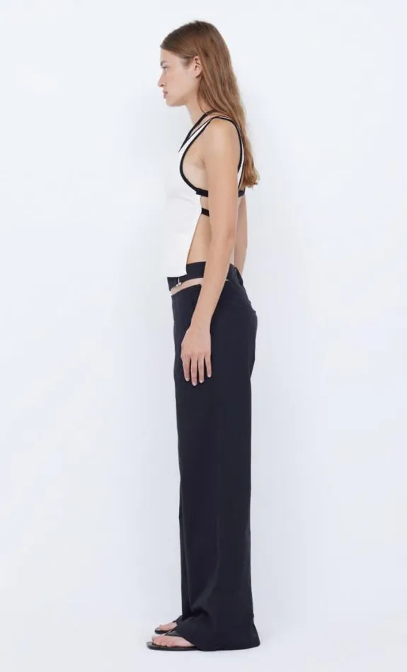 Sleeveless Shop Bec Bridge Hari Backless Top Ivoryblack