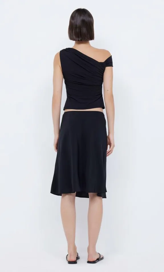 Sleeveless Shop Bec Bridge Serene Top Black