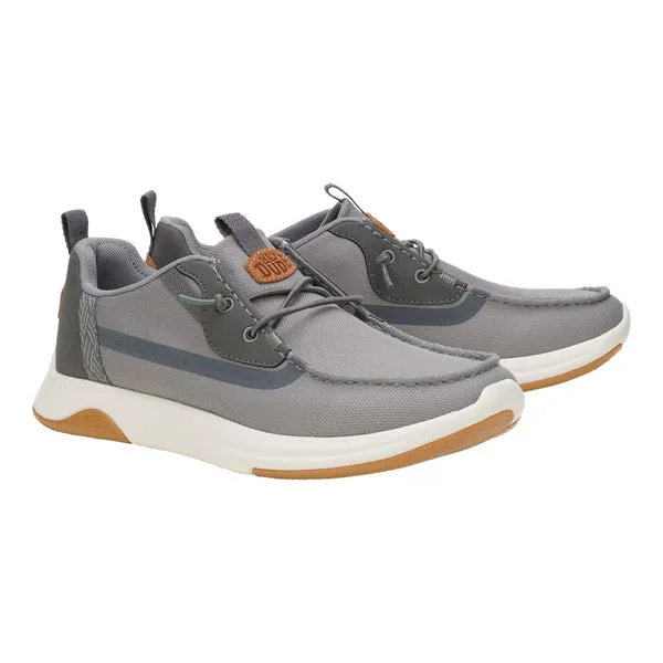 Sneakers heydude Apparel Wally Drift Mesh Monument Grey