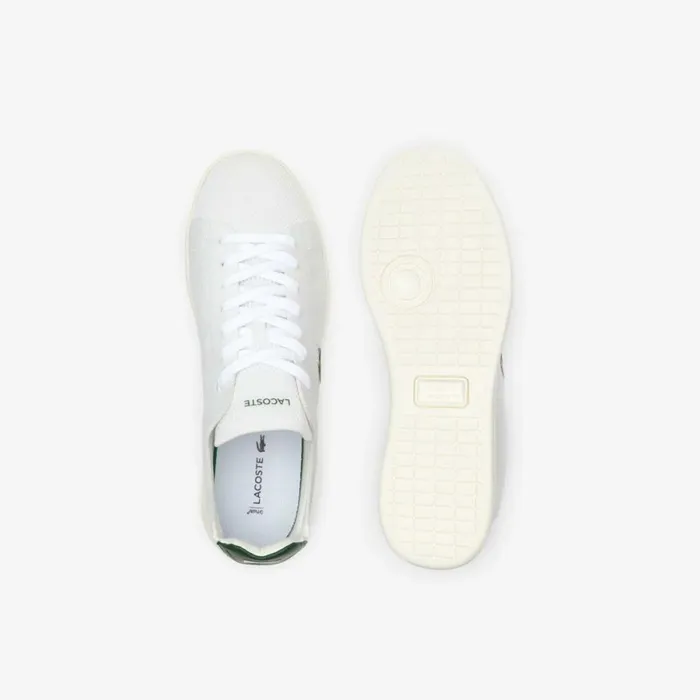 Sneakers Men Lacoste Men039s Carnaby Piqu Sneakers Whitegreen 082