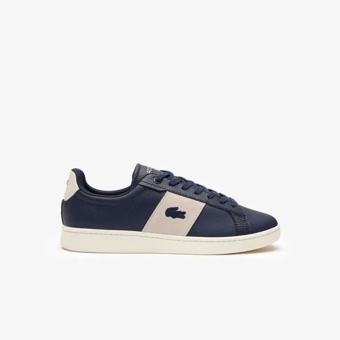 Sneakers Men Lacoste Men039s Carnaby Pro CGR Bar Smooth Leather Sneakers Nvyoff Wht J18