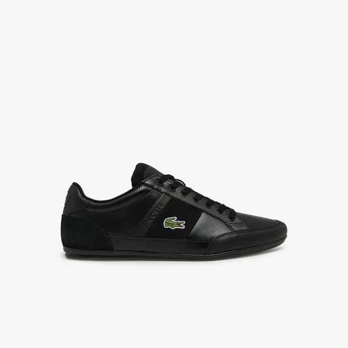 Sneakers Men Lacoste Men039s Chaymon BL Leather Tonal Sneakers Blkblk 02h