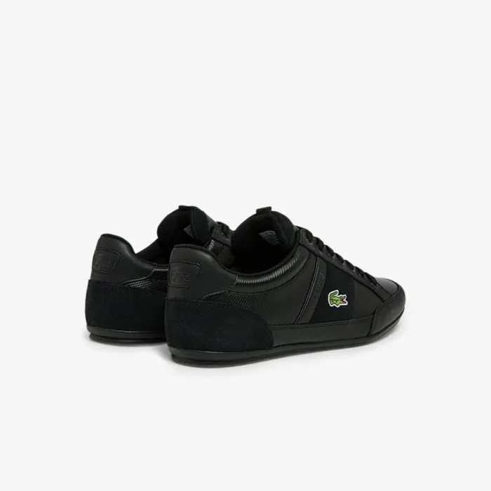 Sneakers Men Lacoste Men039s Chaymon BL Leather Tonal Sneakers Blkblk 02h