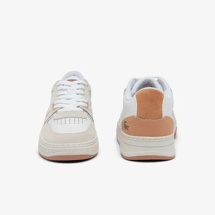 Sneakers Men Lacoste Men039s L001 SportInspired Leather Sneakers Whtlt Brw 2j8