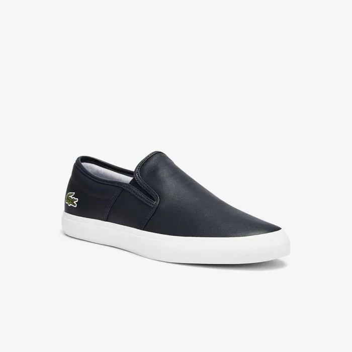 Sneakers Men Lacoste Men039s Tatalya Leather SlipOn Nvywht 092