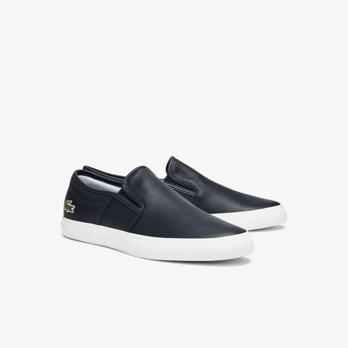 Sneakers Men Lacoste Men039s Tatalya Leather SlipOn Nvywht 092