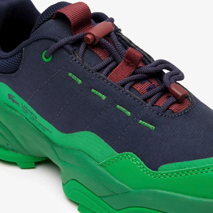 Sneakers Women Lacoste Women039s Outdoor LGuard Breaker CT Sneakers In Ripstop Nylon Navygreen 2s3