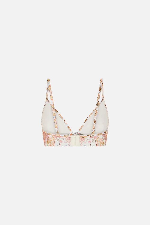 SOFT BRA WITH BACK CLIP IN HONOUR OF HEIRLOOMS In Honour Of Heirlooms Womens Camilla Bras and Underwear