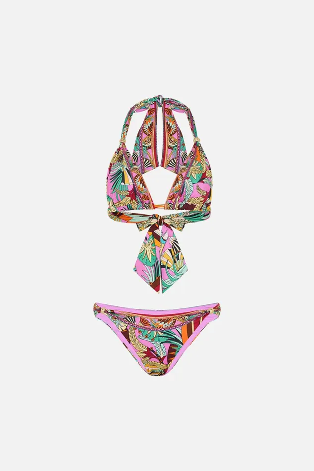 SOFT TIE BIKINI WITH TRIM GIZA GODDESS Giza Goddess Womens Camilla Bikinis