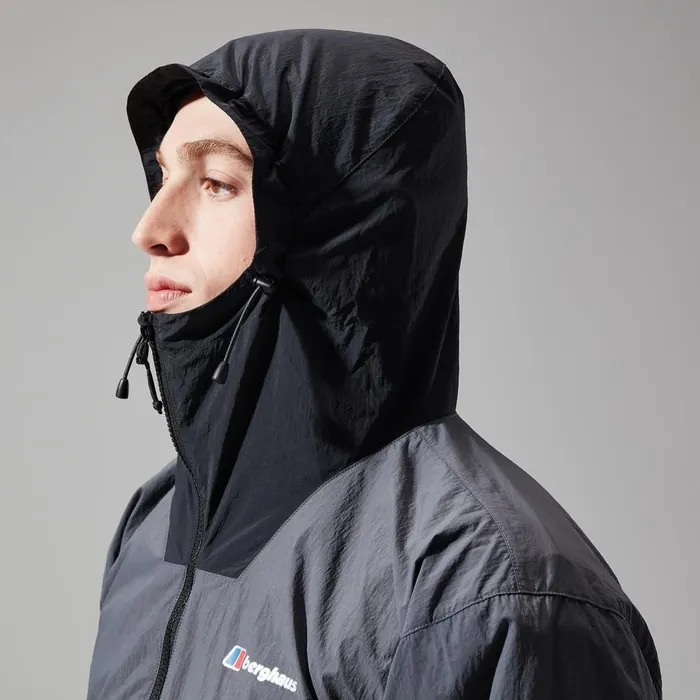 Softshells Men Berghaus Urban Coord Wind Jacket 8211 GreyBlack