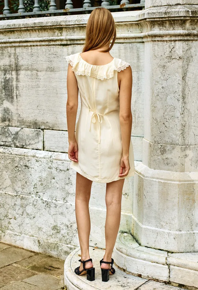 Sophie Dress Ivory PreOrder Women Ciao Lucia White Dresses