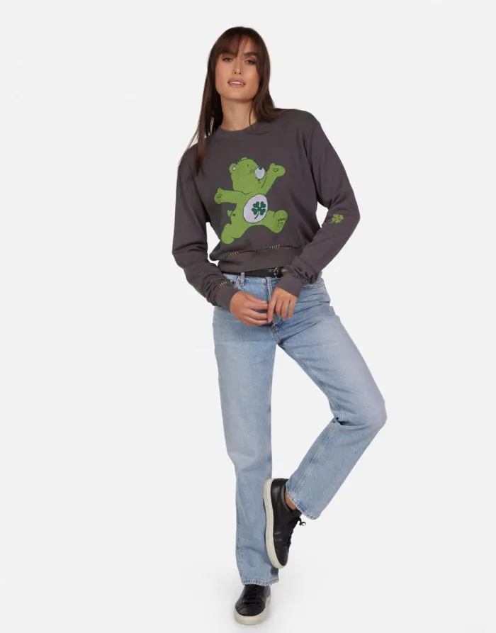 Spalding Good Luck Bear Light Onyx Women Lauren Moshi Long Sleeve
