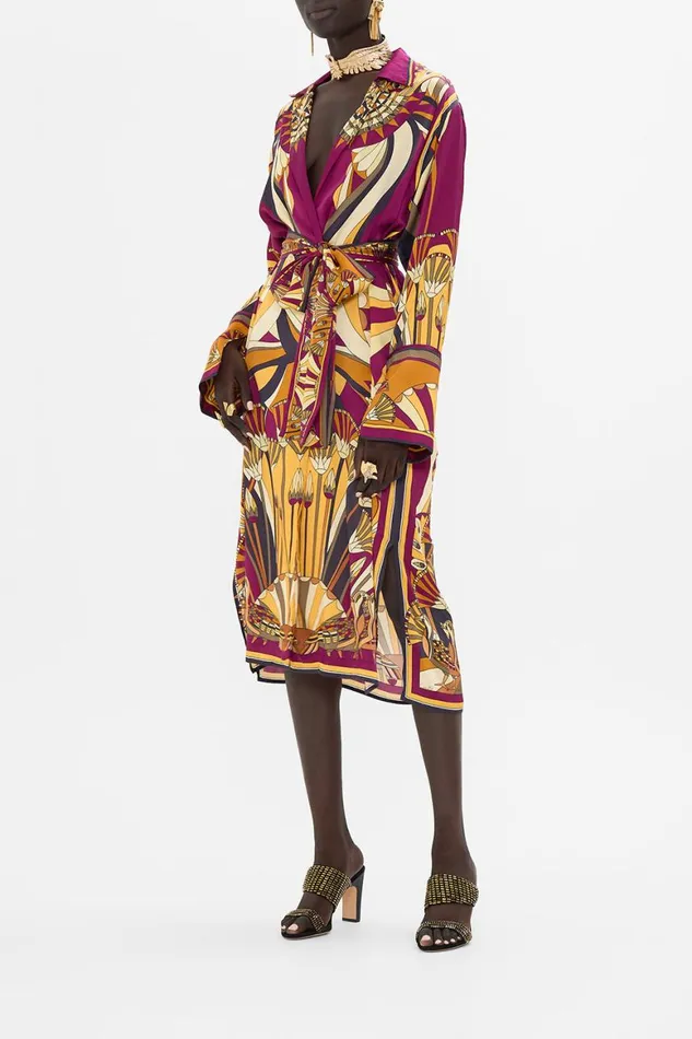 SPLIT CUFF SOFT COAT DESERT DELIRIUM Desert Delirium Womens Camilla Jackets