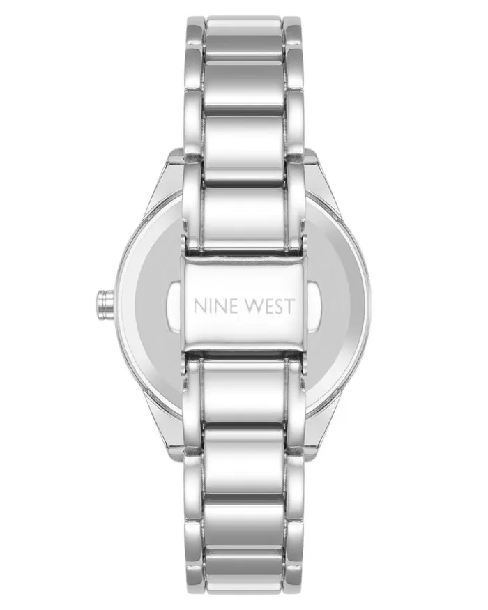 Sunburst Dial Watch Pinksilver Women Nine West Straps Sunburst Dial Watch Pinksilver Women Nine West Straps