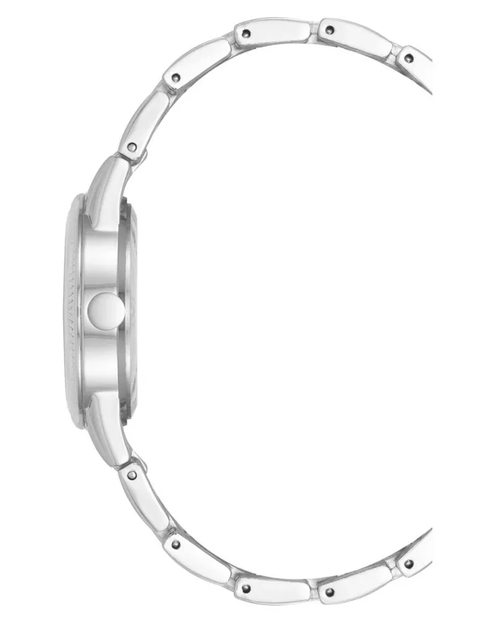 Sunburst Dial Watch Pinksilver Women Nine West Straps Sunburst Dial Watch Pinksilver Women Nine West Straps