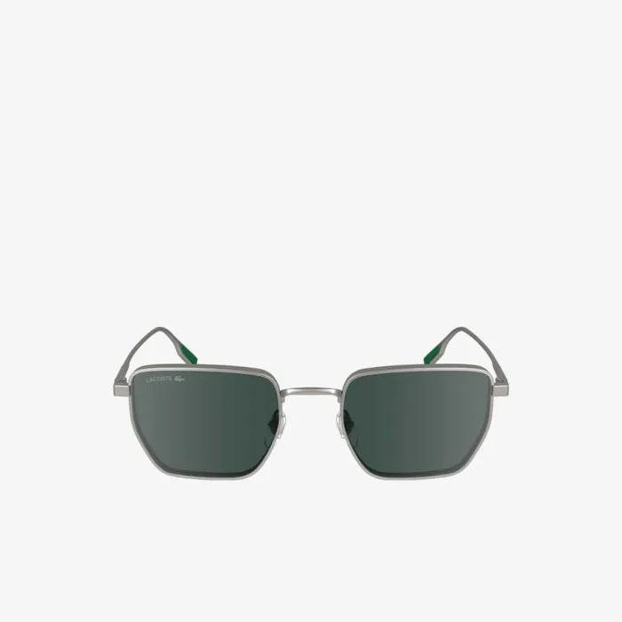 Sunglasses Men Lacoste Men039s Squared Metal Retro Sunglasses Matte Light Ruthenium 038 Sunglasses Men Lacoste Men039s Squared Metal Retro Sunglasses Matte Light Ruthenium 038