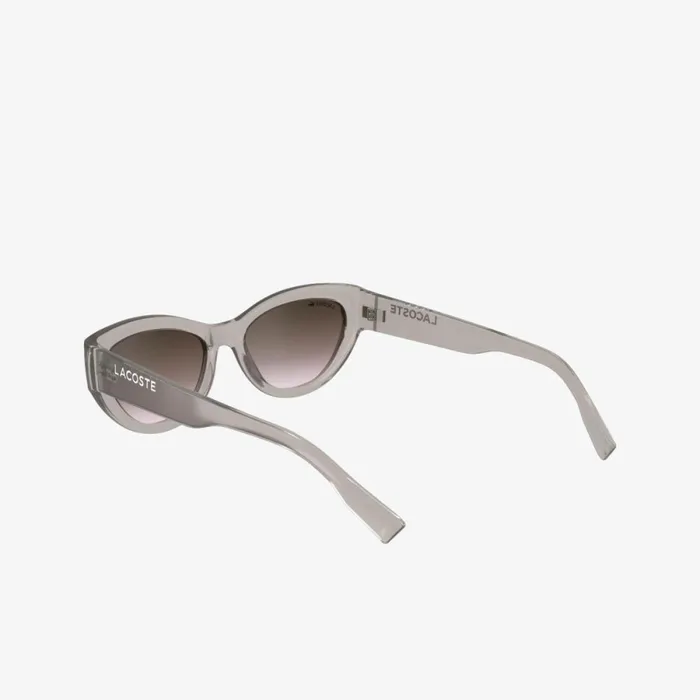 Sunglasses Women Lacoste Women039s CatEye Active Sunglasses Opaline Nude 272