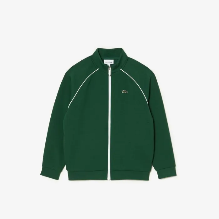 Sweaters and Sweatshirts Kids Lacoste Kids039 ZipUp Sweatshirt Pine Green 132