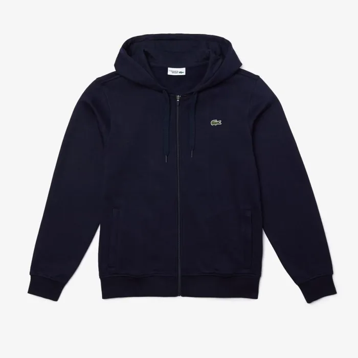 Sweaters and Sweatshirts Men Lacoste Men039s SPORT Lightweight Hoodie Navy Blue 423
