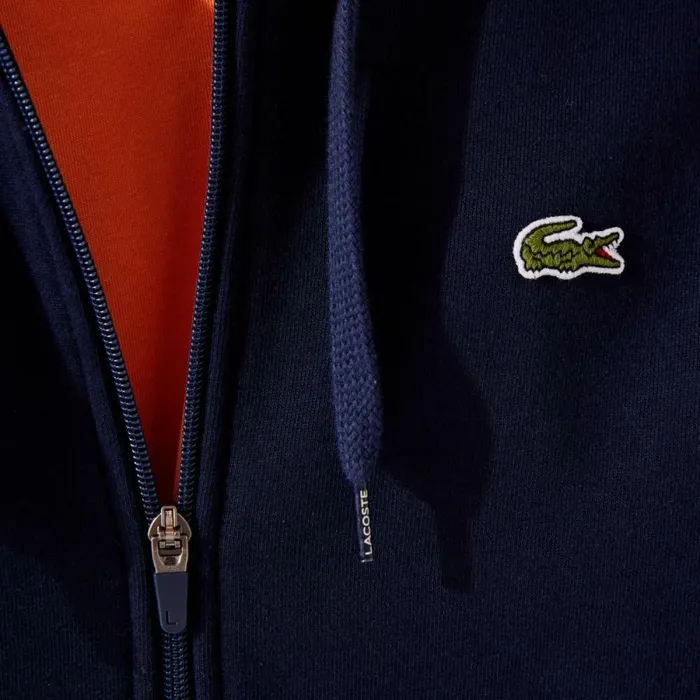 Sweaters and Sweatshirts Men Lacoste Men039s SPORT Lightweight Hoodie Navy Blue 423