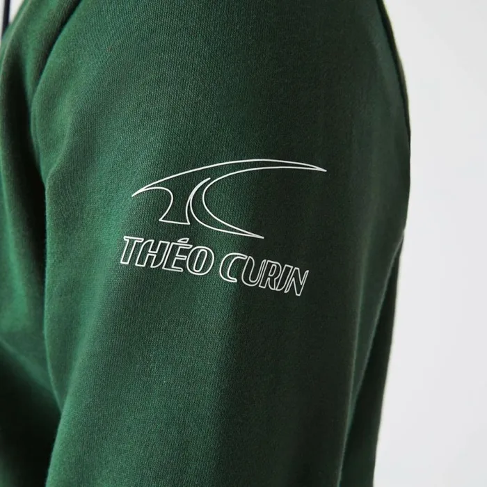 Sweaters and Sweatshirts Men Lacoste Unisex SPORT X Tho Curin Organic Cotton Hoodie Green Navy Blue Nl7