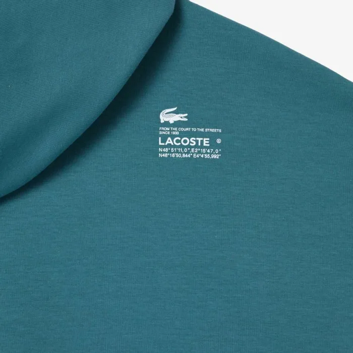 Sweaters and Sweatshirts Women Lacoste Women039s Hoodie Hydro Blue Iy4