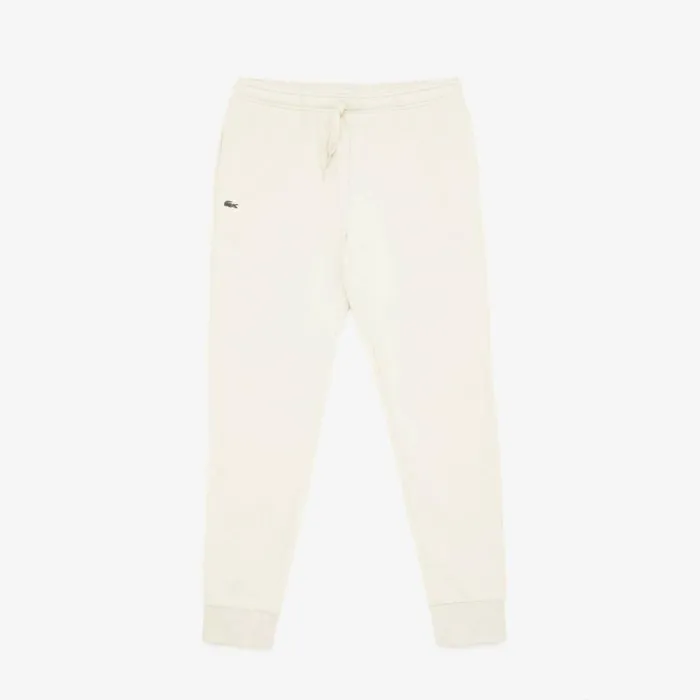 Sweatpants and Trousers Men Lacoste Men039s SPORT Fleece Tennis Sweatpants Cream Xfj