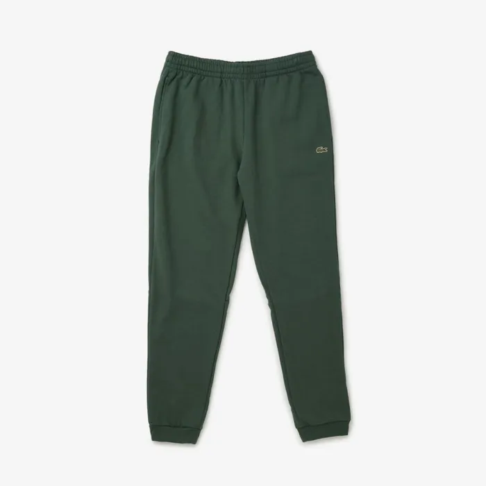 Sweatpants and Trousers Men Lacoste Mens Organic Cotton Sweatpants Dark Green Smi