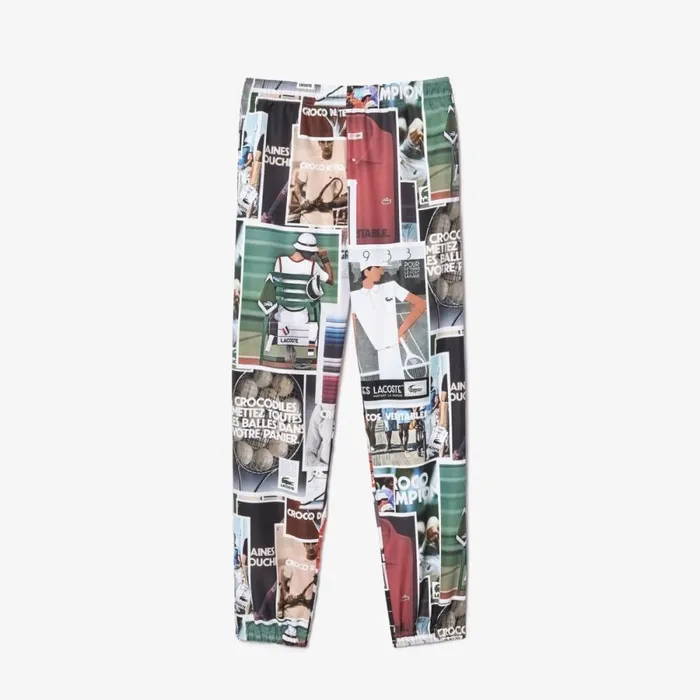 Sweatpants and Trousers Men Lacoste Unisex 70039s Print Water Resistant Sweatpants Multicolor C50 Sweatpants and Trousers Men Lacoste Unisex 70039s Print Water Resistant Sweatpants Multicolor C50