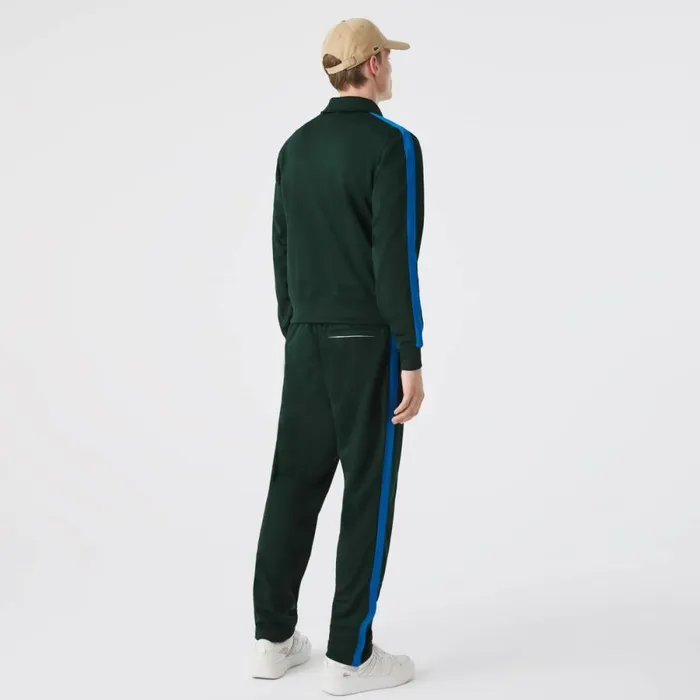 Sweatpants and Trousers MenWomen Lacoste Men039s Contrast Bands Sweatpants Forest Green Yzp