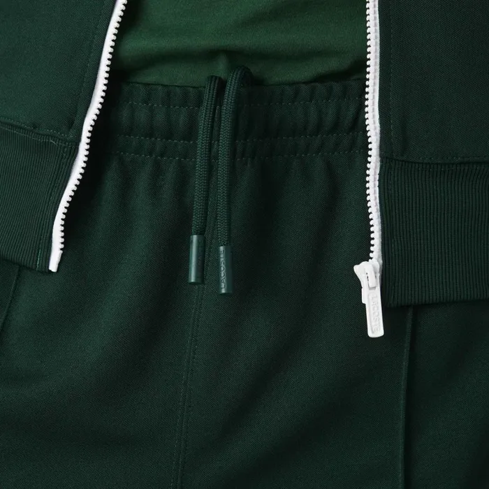 Sweatpants and Trousers MenWomen Lacoste Men039s Contrast Bands Sweatpants Forest Green Yzp