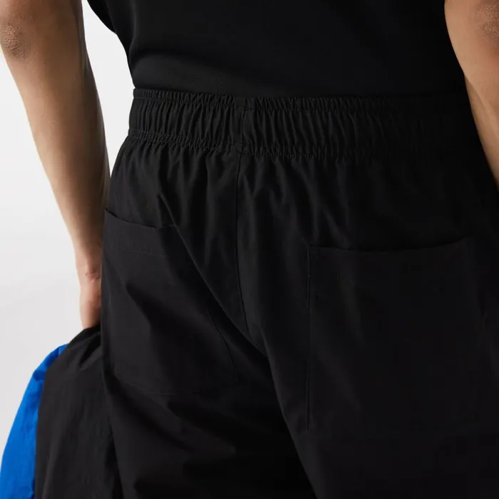 Sweatpants and Trousers MenWomen Lacoste Men039s Contrast Oversized Branding Joggers Black 031