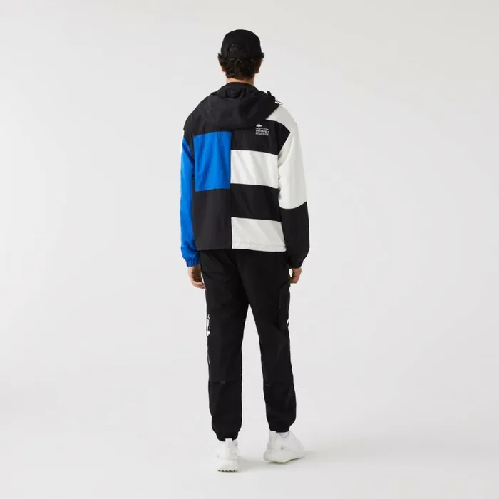 Sweatpants and Trousers MenWomen Lacoste Men039s Contrast Oversized Branding Joggers Black 031