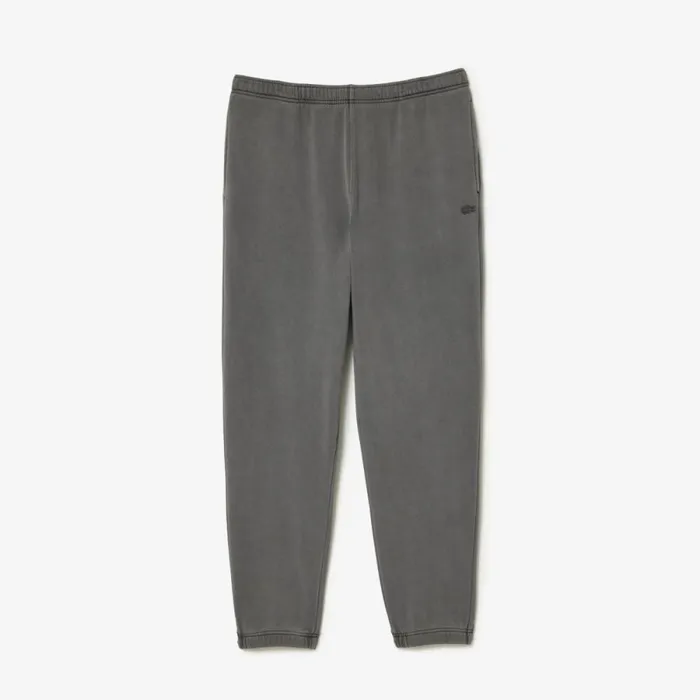 Sweatpants and Trousers MenWomen Lacoste Unisex Cotton Fleece Joggers Grey S0i