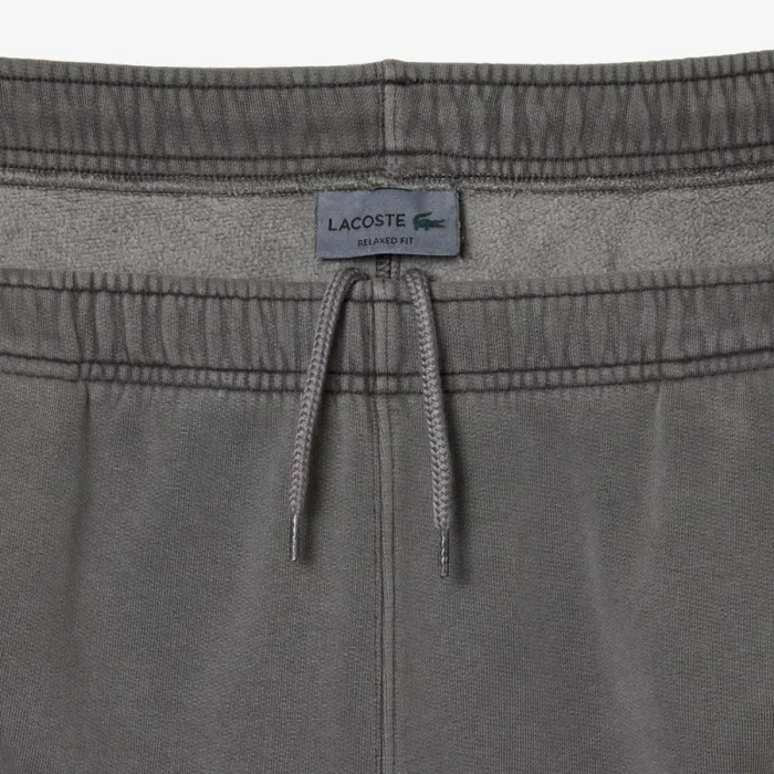 Sweatpants and Trousers MenWomen Lacoste Unisex Cotton Fleece Joggers Grey S0i