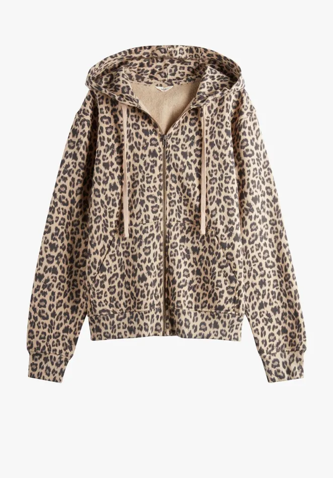 Sweatshirts and Hoodies Women Hush Davina Classic Hoodie Leopard