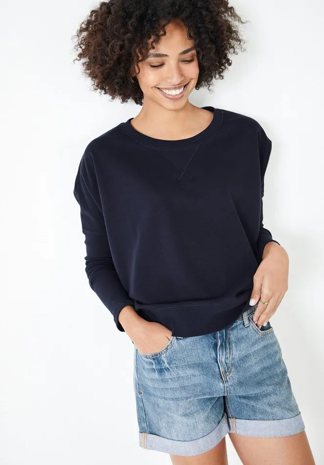 Sweatshirts and Hoodies Women Hush Dolman Sloppy Joe Midnight
