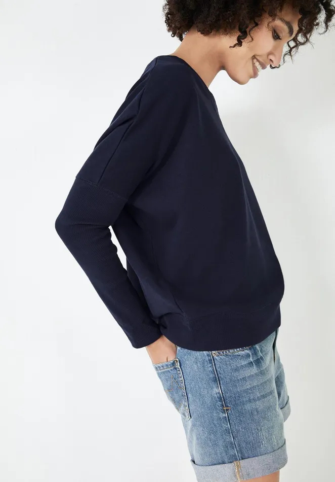Sweatshirts and Hoodies Women Hush Dolman Sloppy Joe Midnight