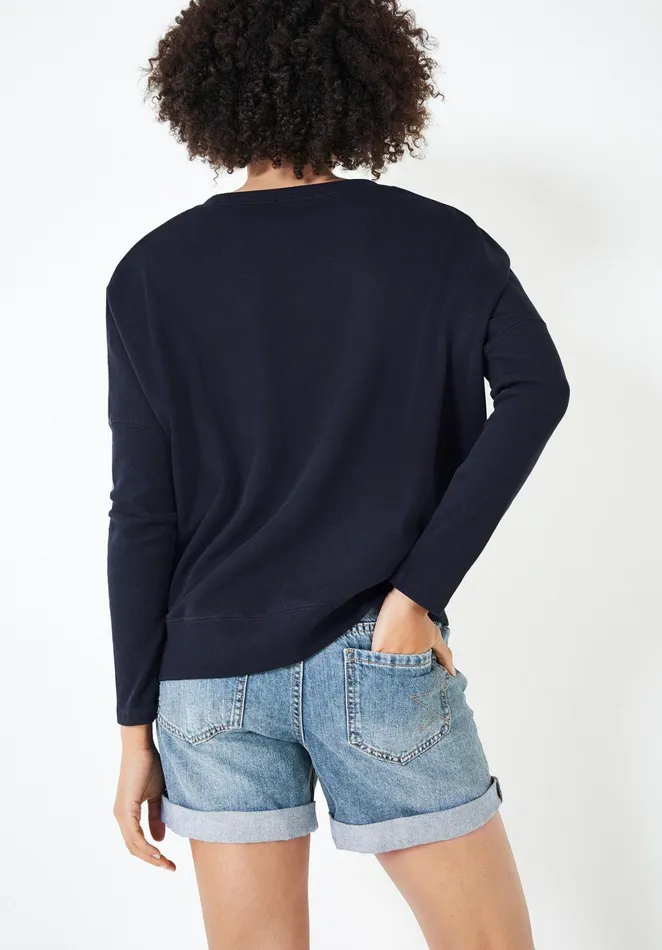 Sweatshirts and Hoodies Women Hush Dolman Sloppy Joe Midnight