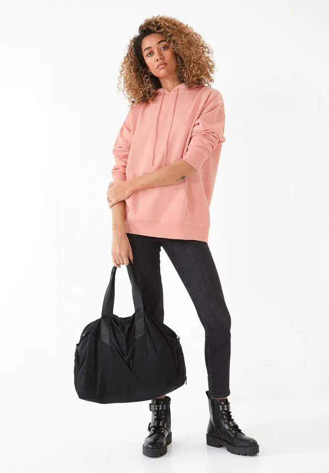 Sweatshirts and Hoodies Women Hush Reni Oversized Hoodie Rose Pink