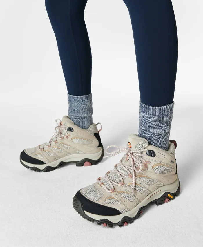 Sweaty Betty Merrell Moab 3 Mid Gtx Trainers Aluminium Grey Women Trainers