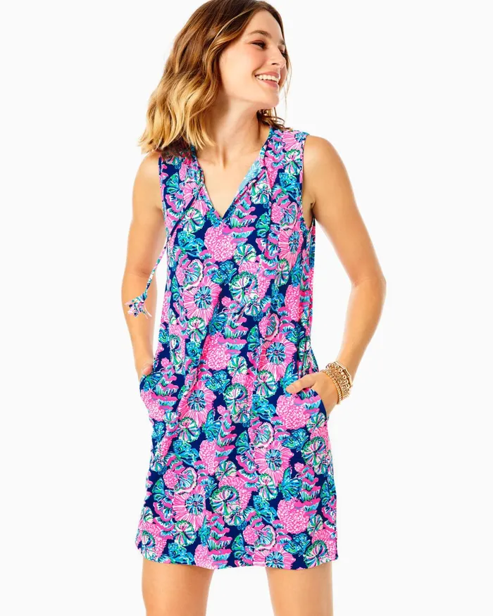 Swim Women Lilly Pulitzer Lagoon Sarong Hipster Bikini Bottom Oyster Bay Navy Shroom With A View Swim Women Lilly Pulitzer Lagoon Sarong Hipster Bikini Bottom Oyster Bay Navy Shroom With A View