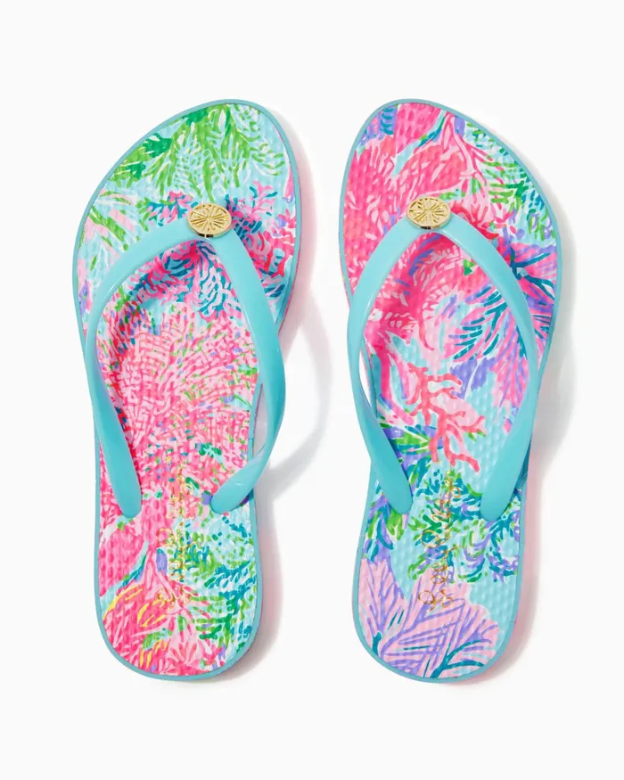 Swim Women Lilly Pulitzer Pool Flip Flop Celestial Blue Cay To My Heart Shoe Swim Women Lilly Pulitzer Pool Flip Flop Celestial Blue Cay To My Heart Shoe
