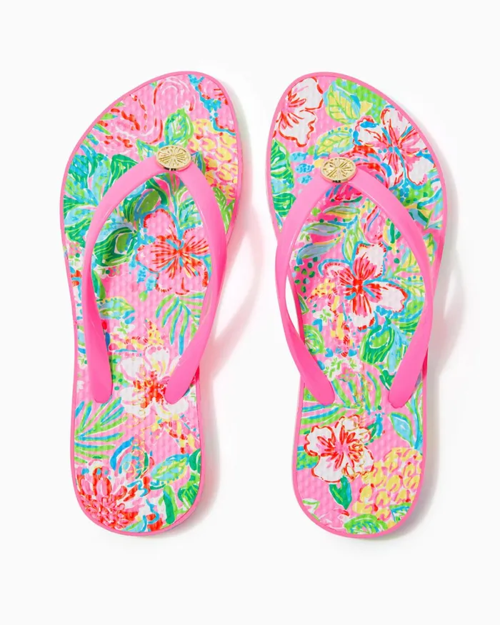 Swim Women Lilly Pulitzer Pool Flip Flop Multi Journey To The Jungle Shoe Swim Women Lilly Pulitzer Pool Flip Flop Multi Journey To The Jungle Shoe