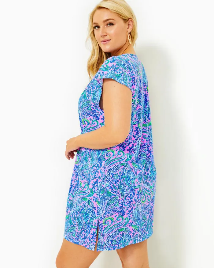 Swim Women Lilly Pulitzer Talli CoverUp Lilac Rose We Mermaid It Swim Women Lilly Pulitzer Talli CoverUp Lilac Rose We Mermaid It