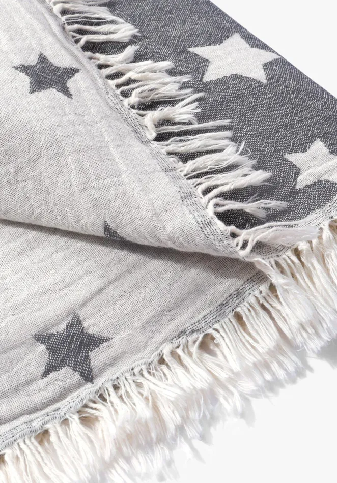 Swimwear Women Hush Star Hammam Towel Grey Star