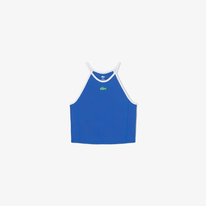 TShirts and Tops Women Lacoste Women039s Lacoste X Bandier All Motion Colorblock Tank Blue Siy